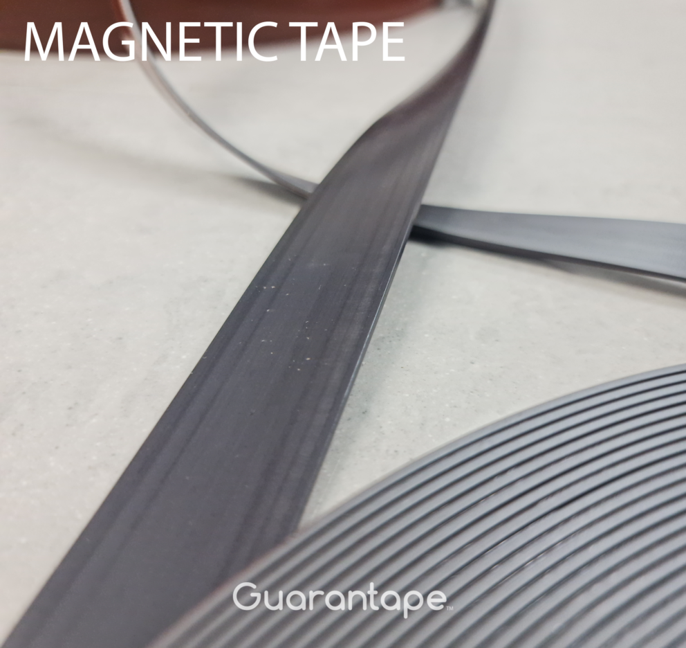 Magnetic tape on rolls
