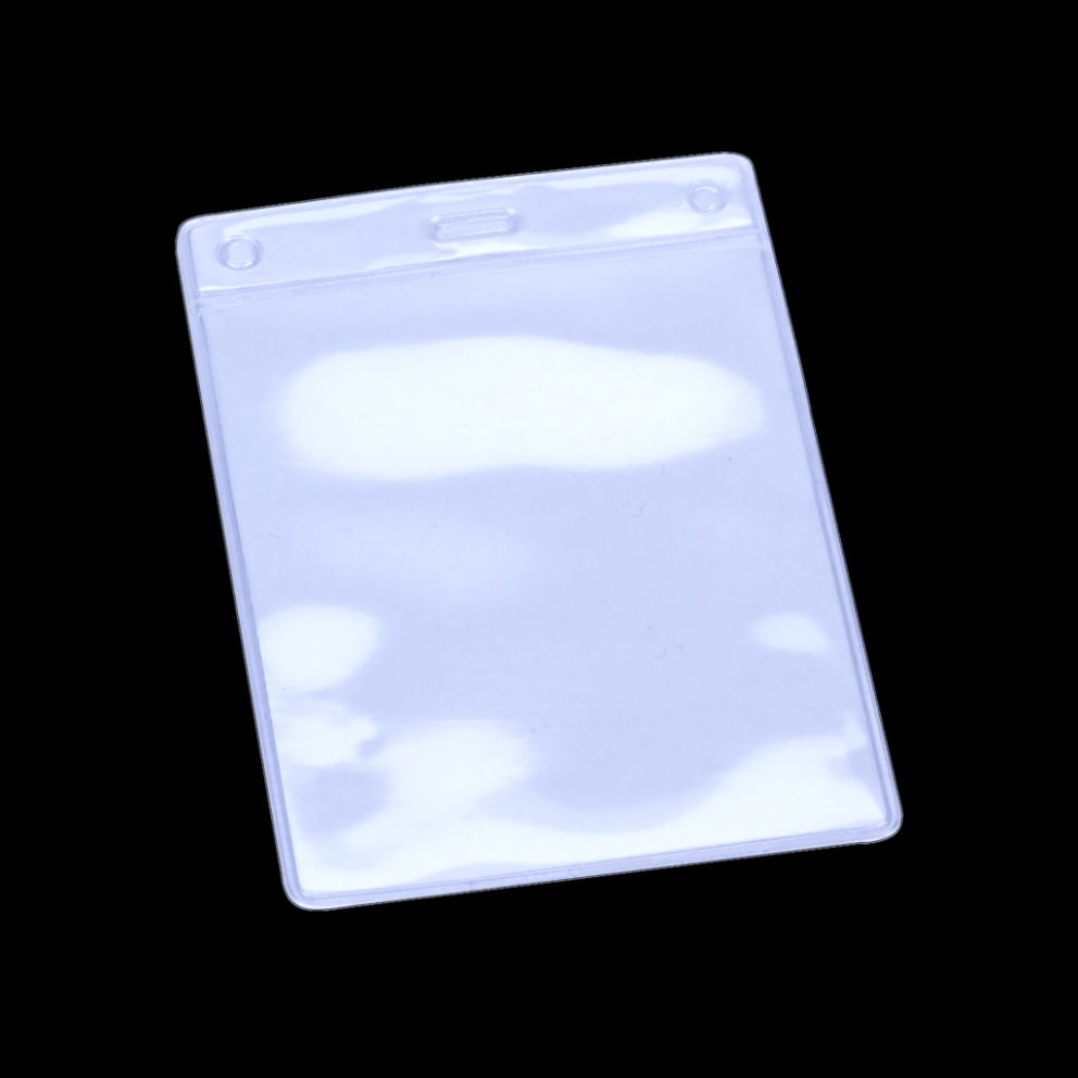 Reusable ID Card Holder Flexible PVC