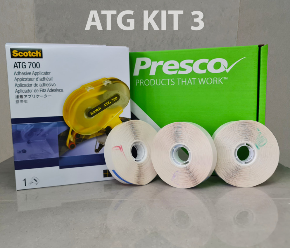 ATG glue dot double sided tape kit