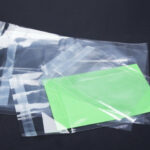 Clear cellophane greetings card bags
