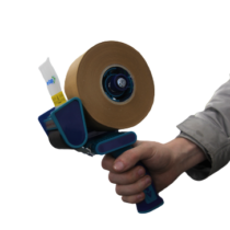E-Tape gun with paper tape