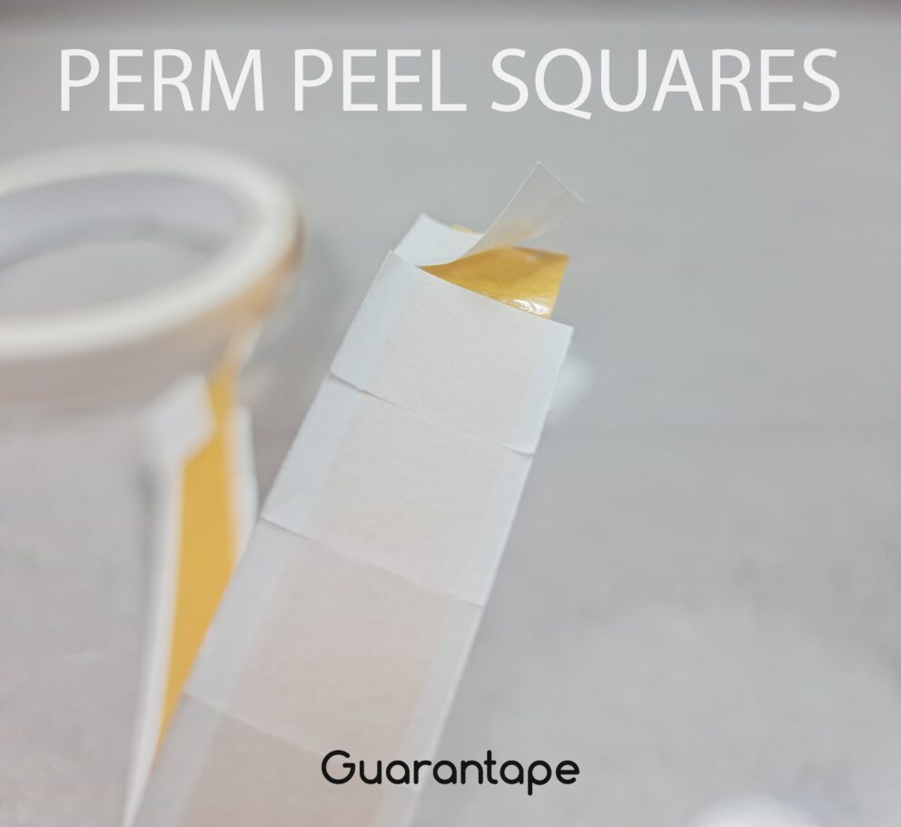 Perm Peel Adhesive Squares Close Up 2